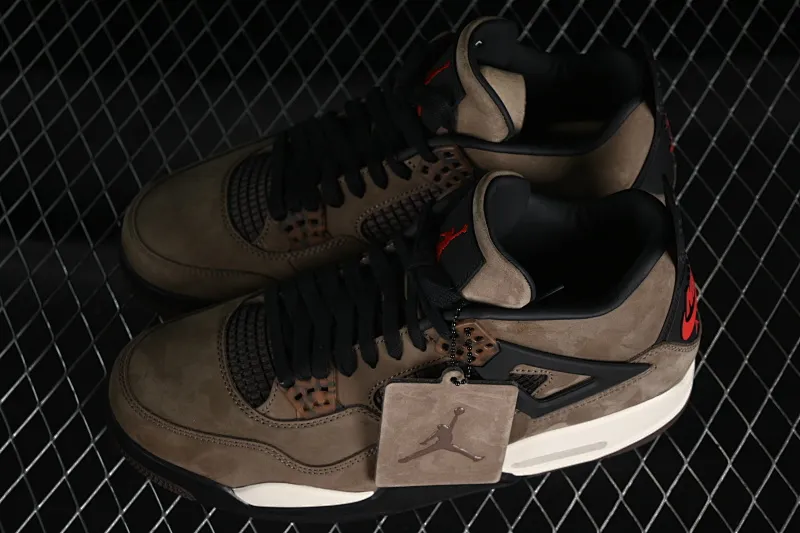 All categories Air Jordan Jordan series basketball shoes Air Jordan 4 GX foreign trade version Air Jordan 4 Retro AJ4 Joe 4 TS suede brown